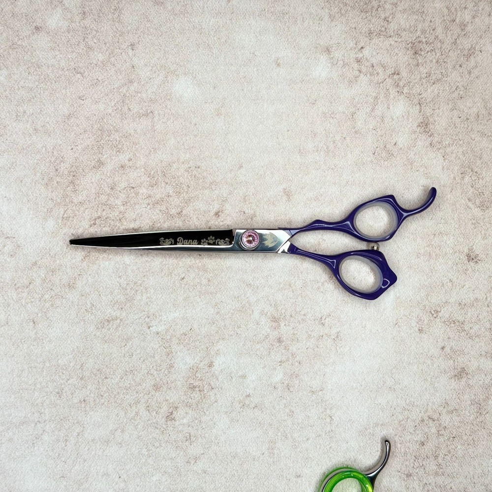 Freebird Grooming Shears Set: 6  Thinning, 7  Straight, 6.5  Curved   Case - Picture 2 of 10